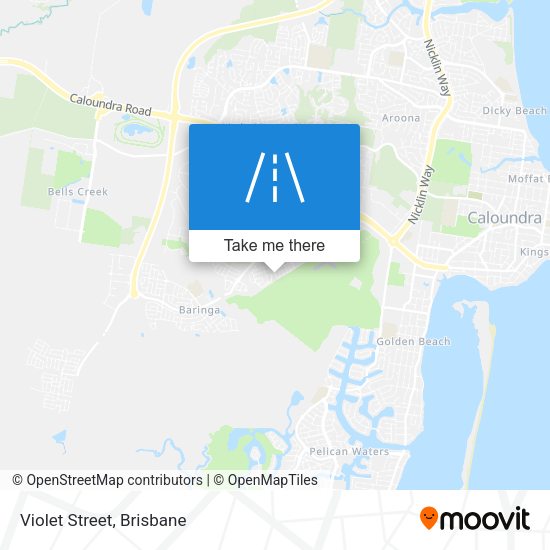 Violet Street map