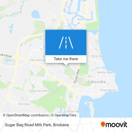 Sugar Bag Road Mtb Park map