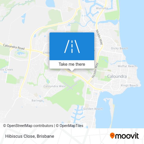 Hibiscus Close map