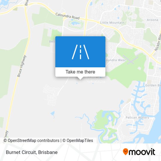 Burnet Circuit map
