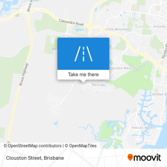 Clouston Street map