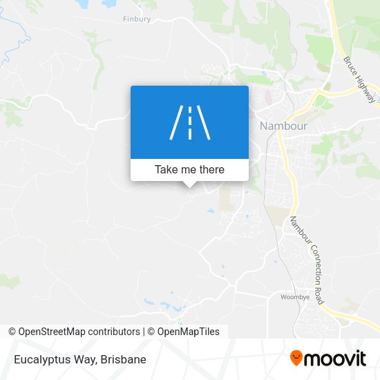 Eucalyptus Way map