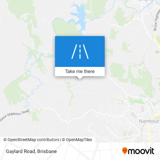 Gaylard Road map