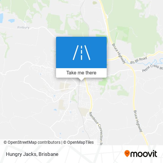 Hungry Jacks map