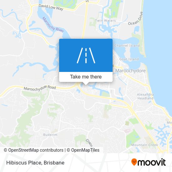 Hibiscus Place map