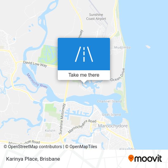 Karinya Place map