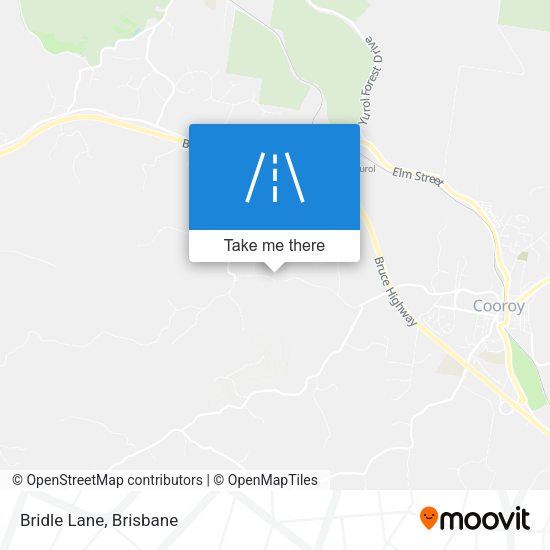 Bridle Lane map