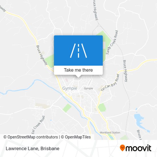 Lawrence Lane map