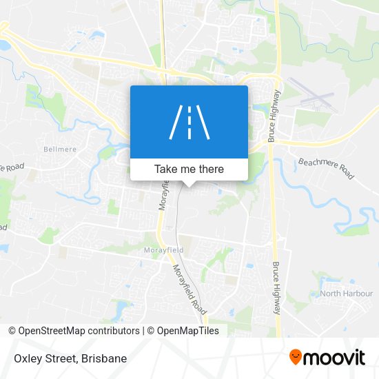 Oxley Street map