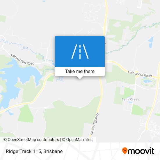 Ridge Track 115 map