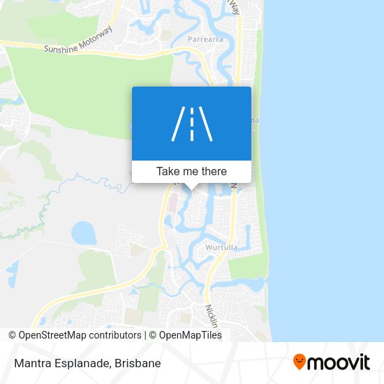 Mantra Esplanade map