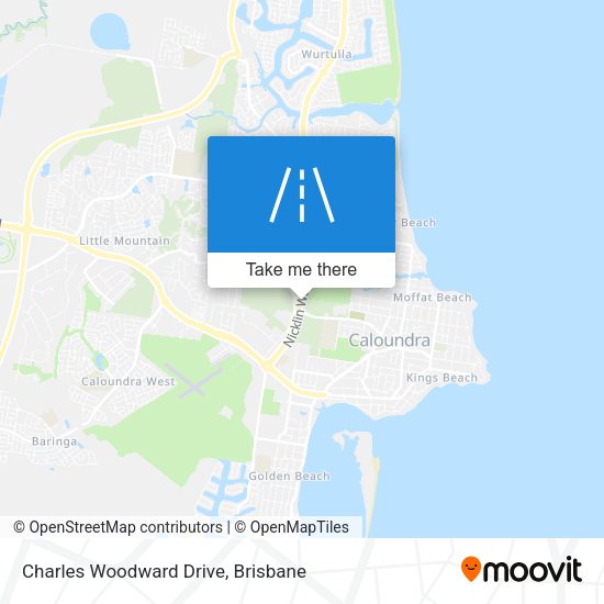 Charles Woodward Drive map