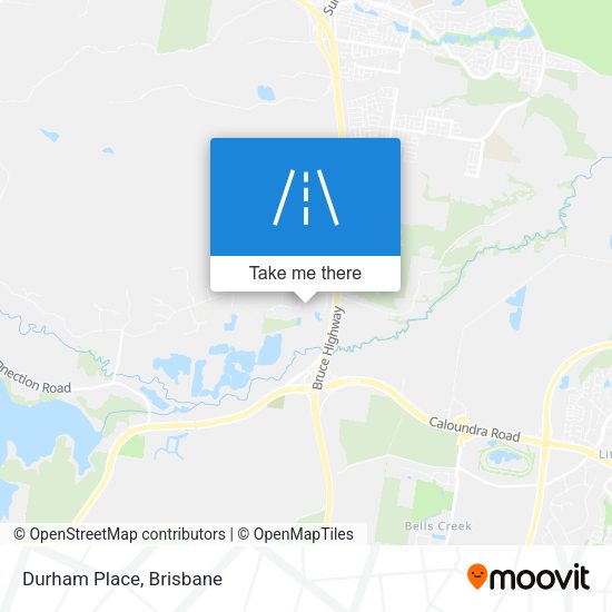 Durham Place map