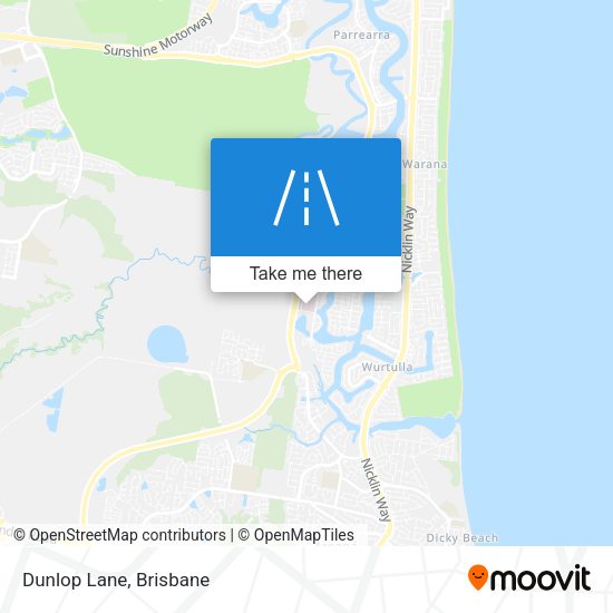 Dunlop Lane map