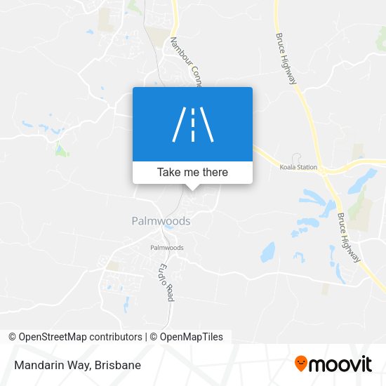 Mandarin Way map