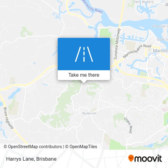 Harrys Lane map