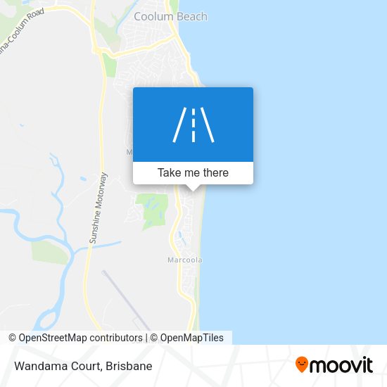 Wandama Court map