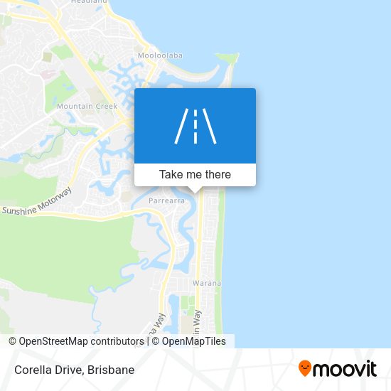 Corella Drive map