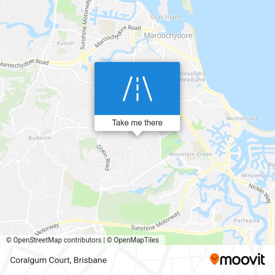 Coralgum Court map
