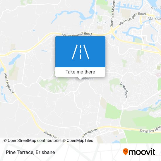 Pine Terrace map