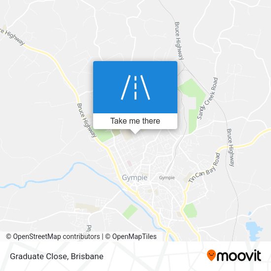 Graduate Close map
