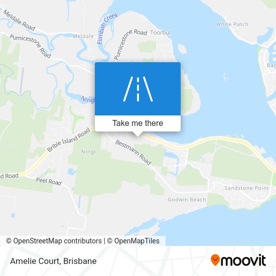 Amelie Court map