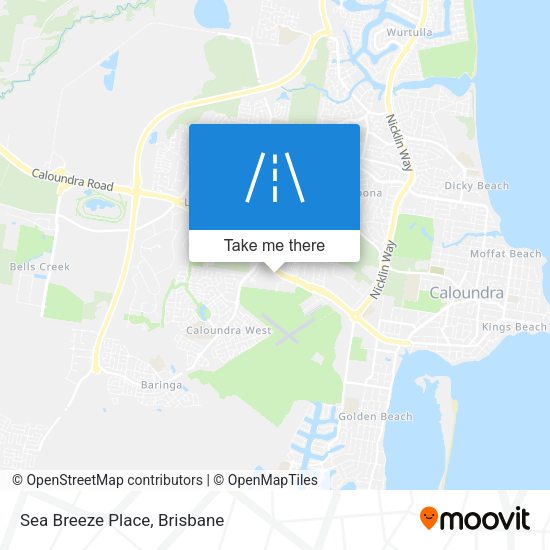 Sea Breeze Place map