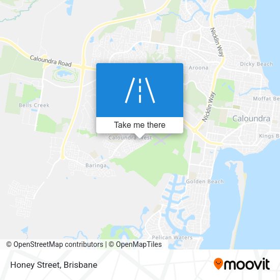 Honey Street map