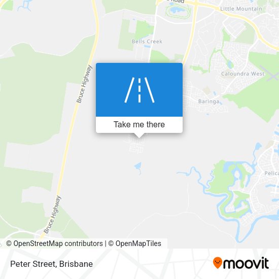 Peter Street map