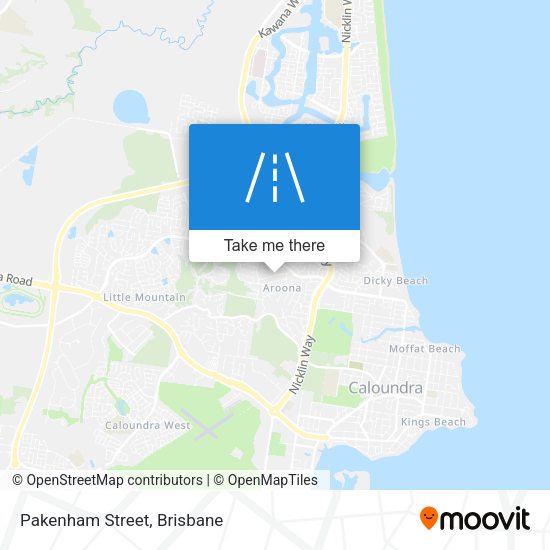 Pakenham Street map