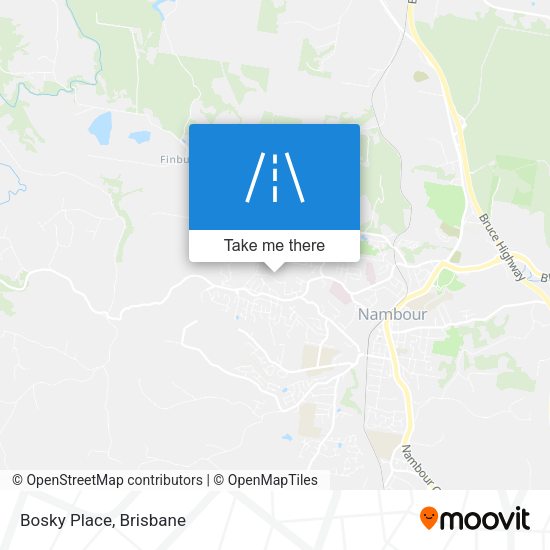 Bosky Place map