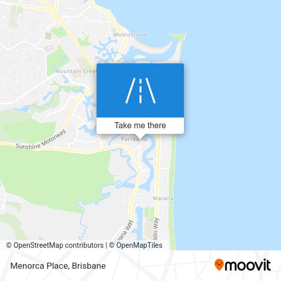 Menorca Place map