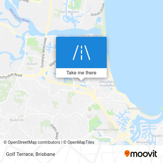 Golf Terrace map