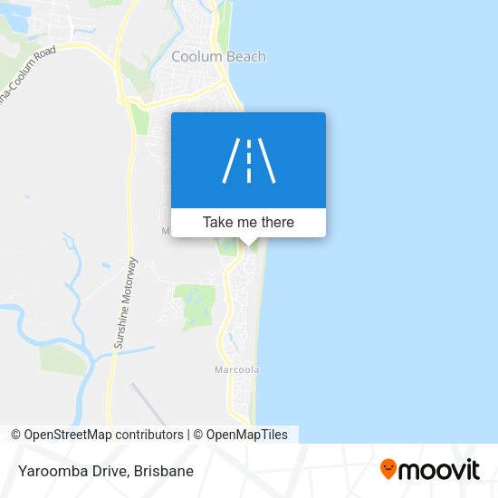 Yaroomba Drive map