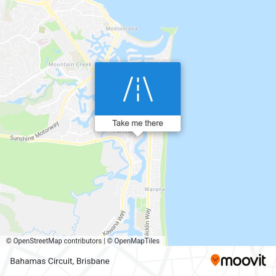 Bahamas Circuit map