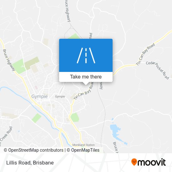 Lillis Road map