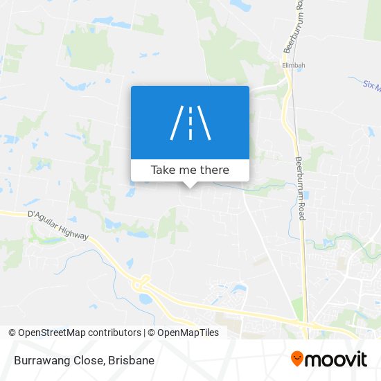 Burrawang Close map