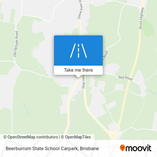 Beerburrum State School Carpark map