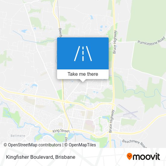 Kingfisher Boulevard map