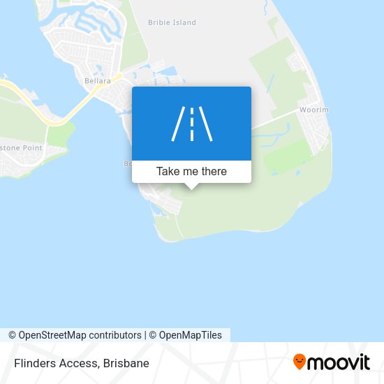 Flinders Access map