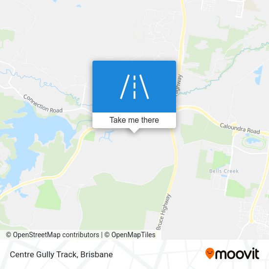 Centre Gully Track map