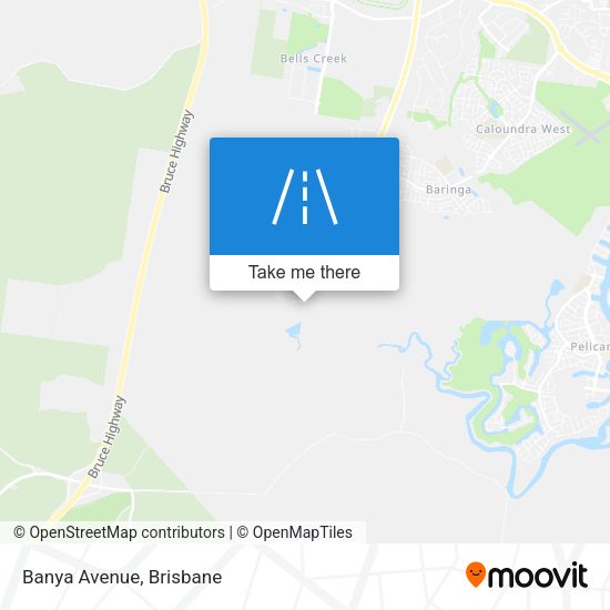 Banya Avenue map