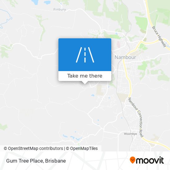 Gum Tree Place map