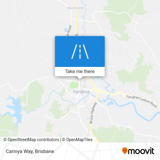 Carinya Way map