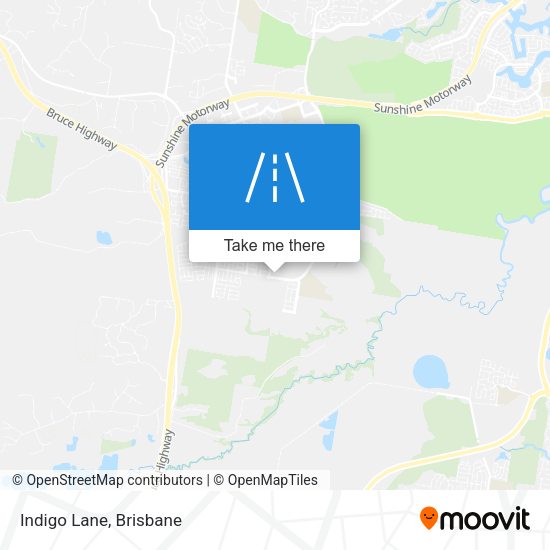 Indigo Lane map