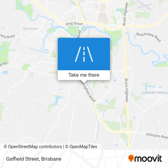 Gaffield Street map