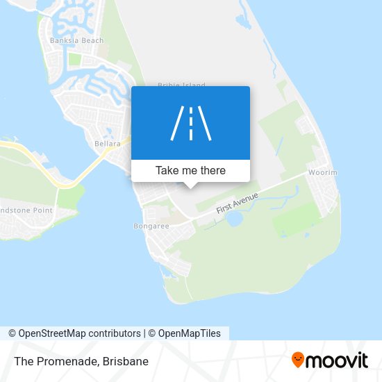 The Promenade map
