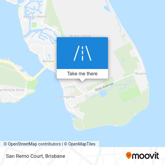 San Remo Court map