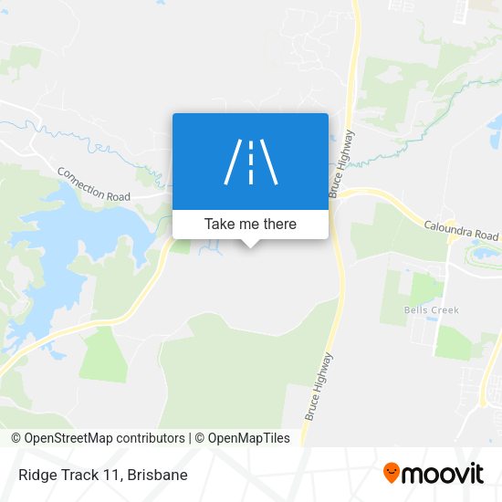 Ridge Track 11 map