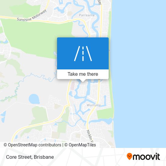 Core Street map